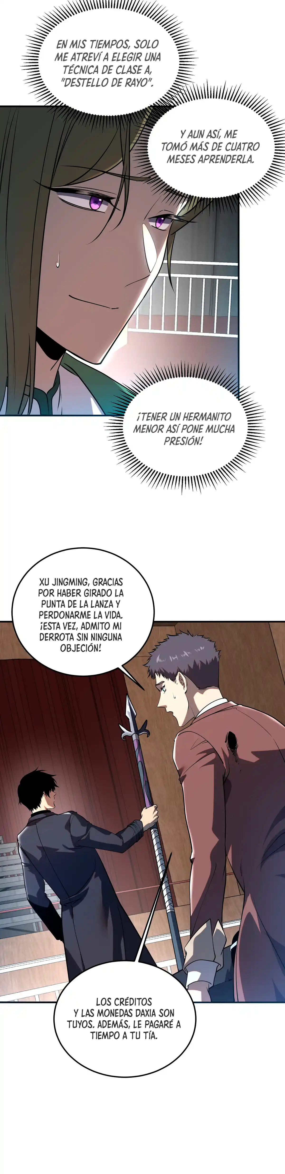 Despertar del guerrero del Rayo Clase SSS capítulo 16 página 32