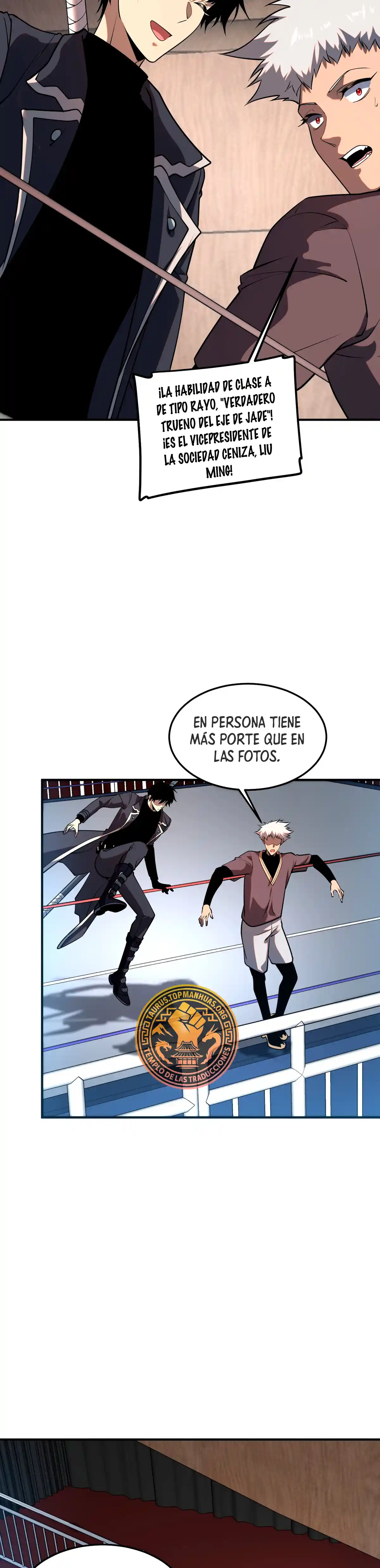 Despertar del guerrero del Rayo Clase SSS capítulo 16 página 35