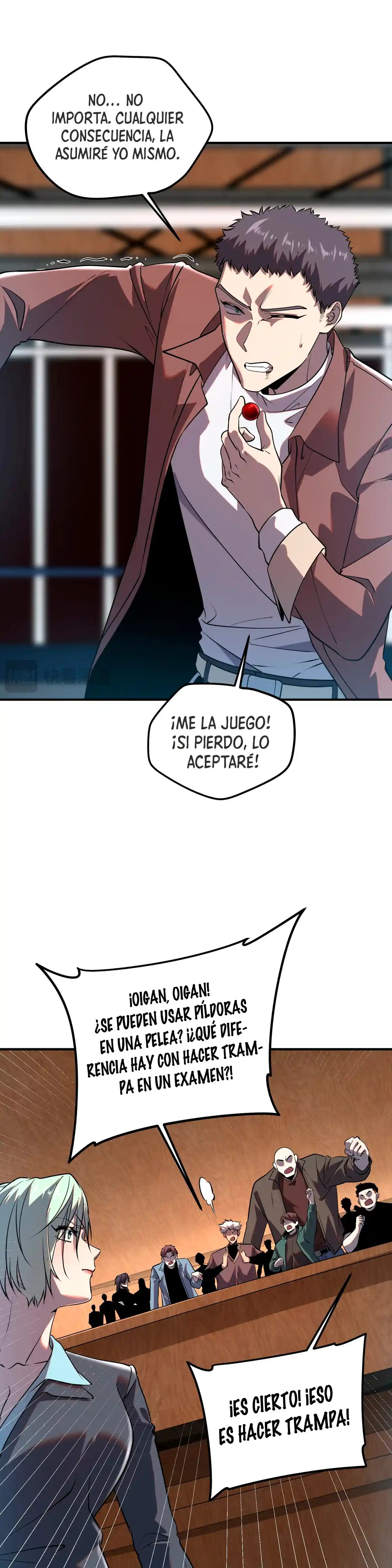Despertar del guerrero del Rayo Clase SSS capítulo 16 página 7