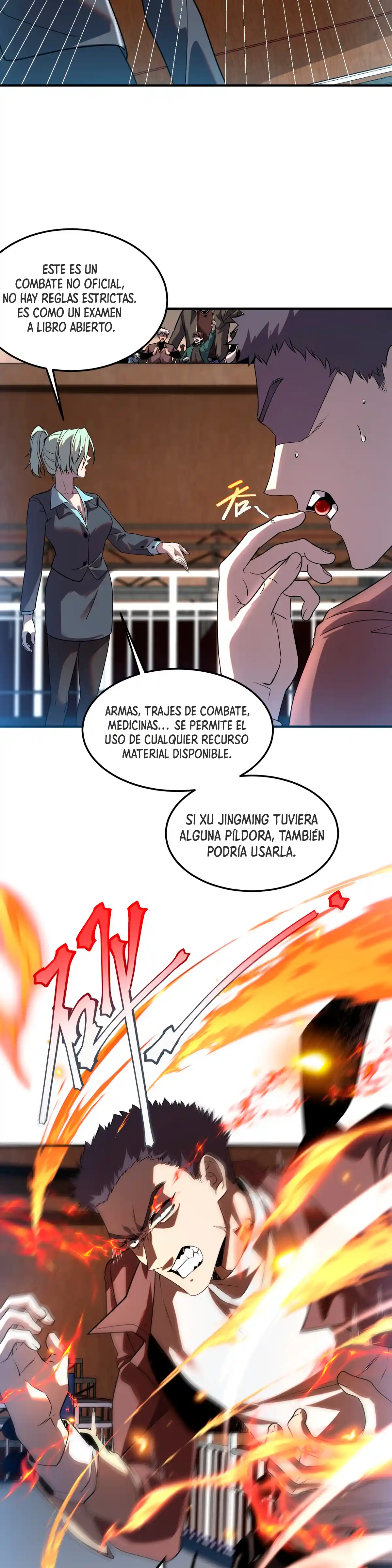 Despertar del guerrero del Rayo Clase SSS capítulo 16 página 8