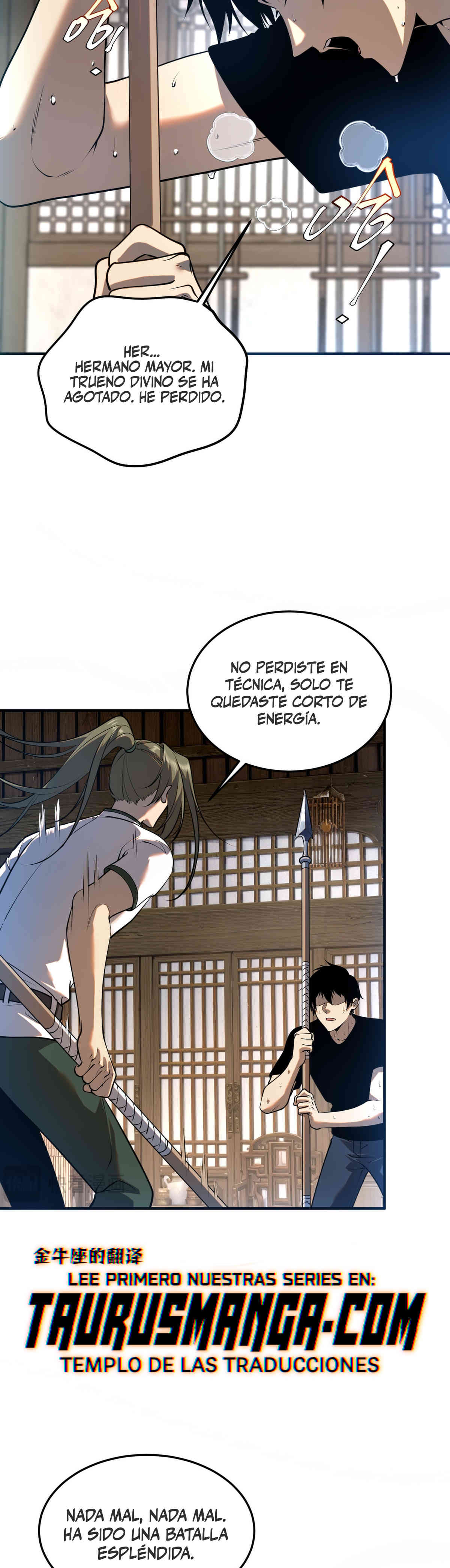 Despertar del guerrero del Rayo Clase SSS capítulo 17 página 33