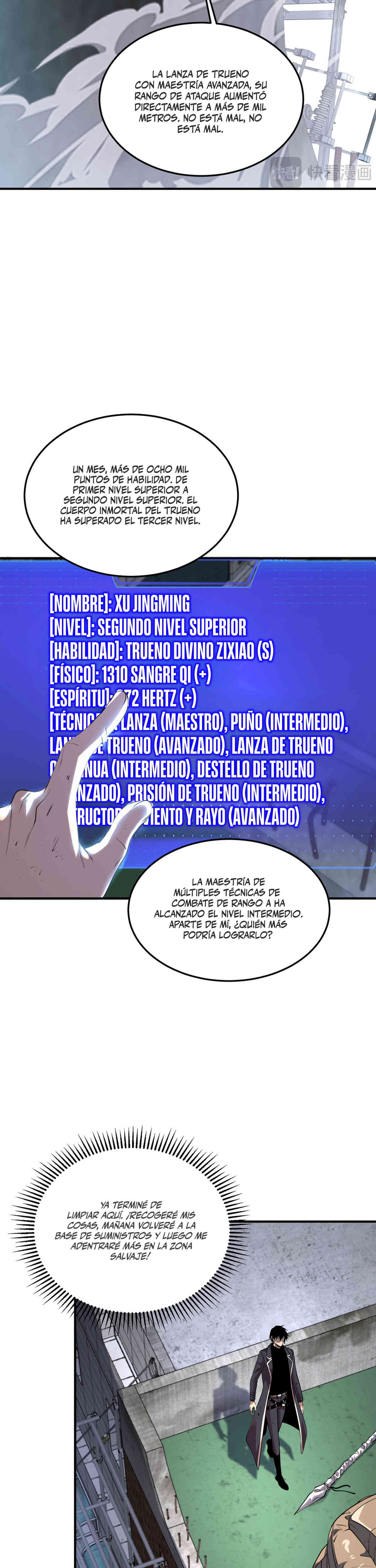 Despertar del guerrero del Rayo Clase SSS capítulo 19 página 22