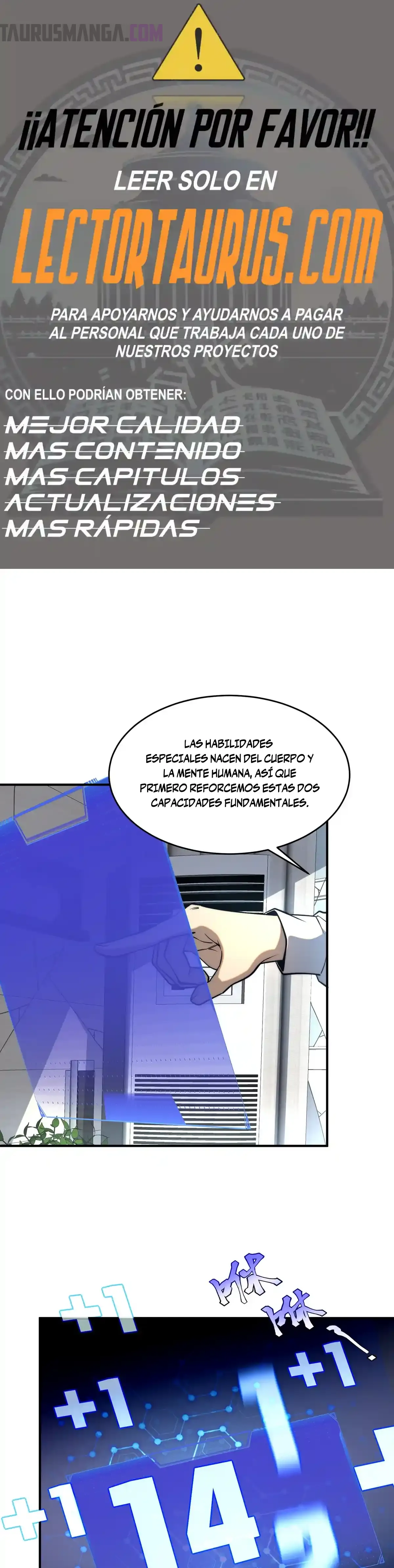 Despertar del guerrero del Rayo Clase SSS capítulo 2 página 1