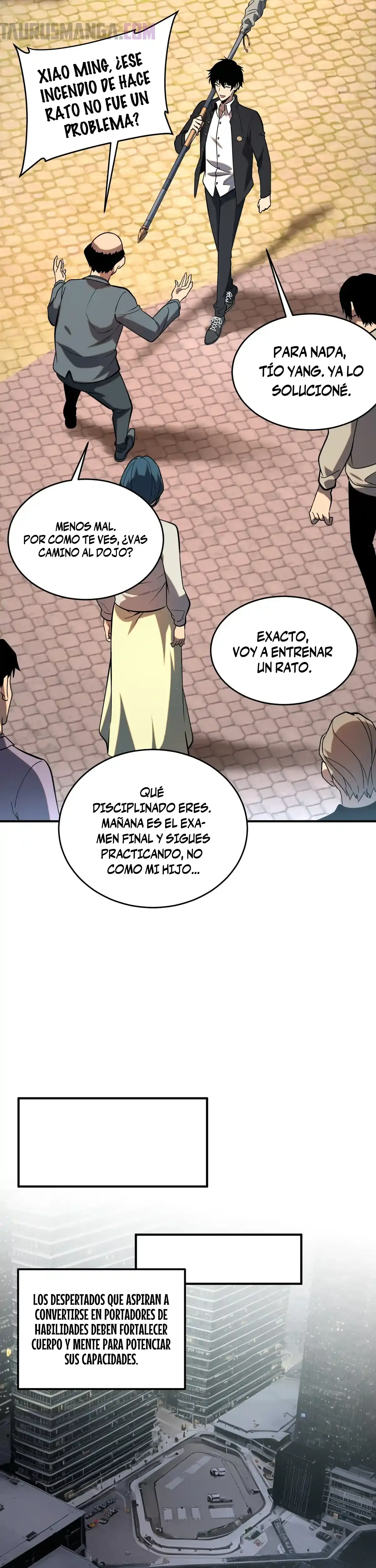 Despertar del guerrero del Rayo Clase SSS capítulo 2 página 11