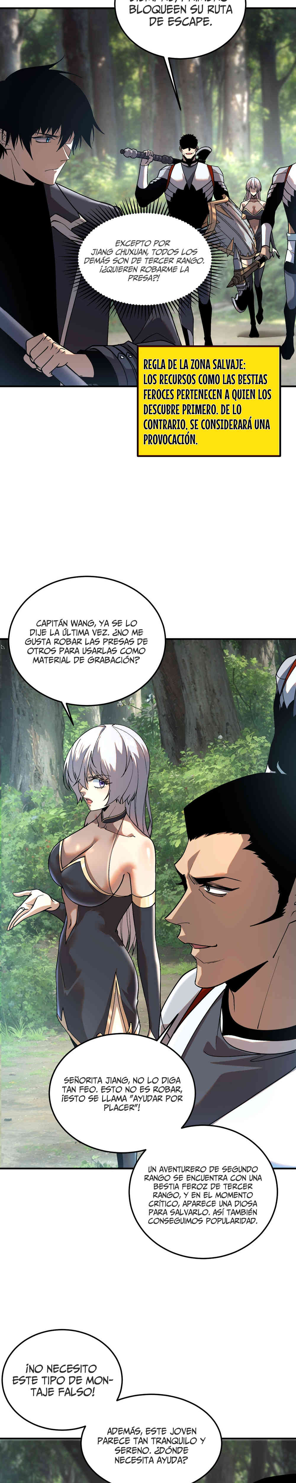 Despertar del guerrero del Rayo Clase SSS capítulo 21 página 15