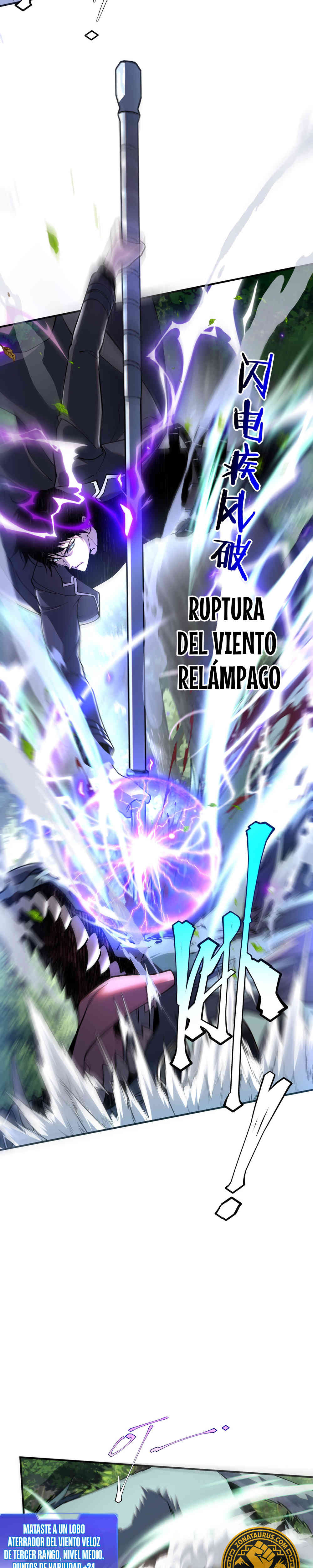Despertar del guerrero del Rayo Clase SSS capítulo 21 página 19