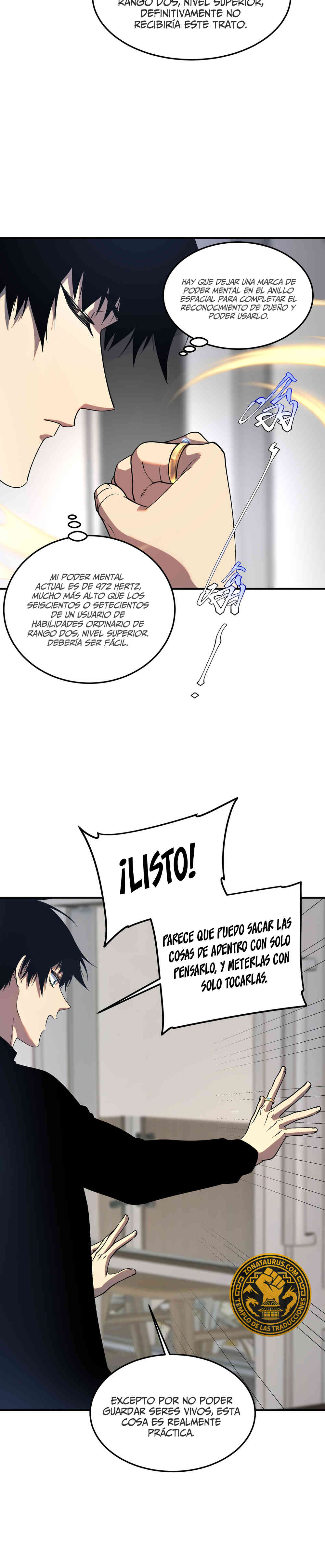 Despertar del guerrero del Rayo Clase SSS capítulo 21 página 4
