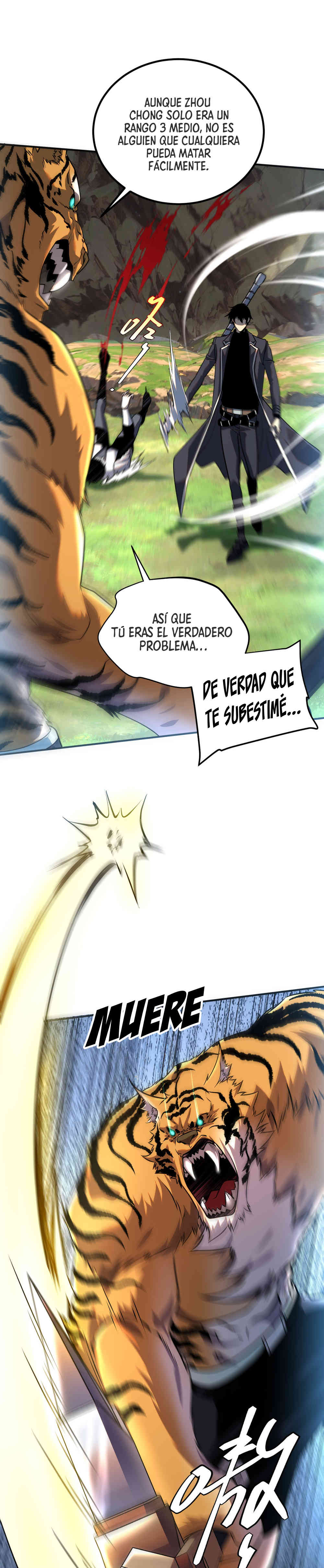 Despertar del guerrero del Rayo Clase SSS capítulo 23 página 8