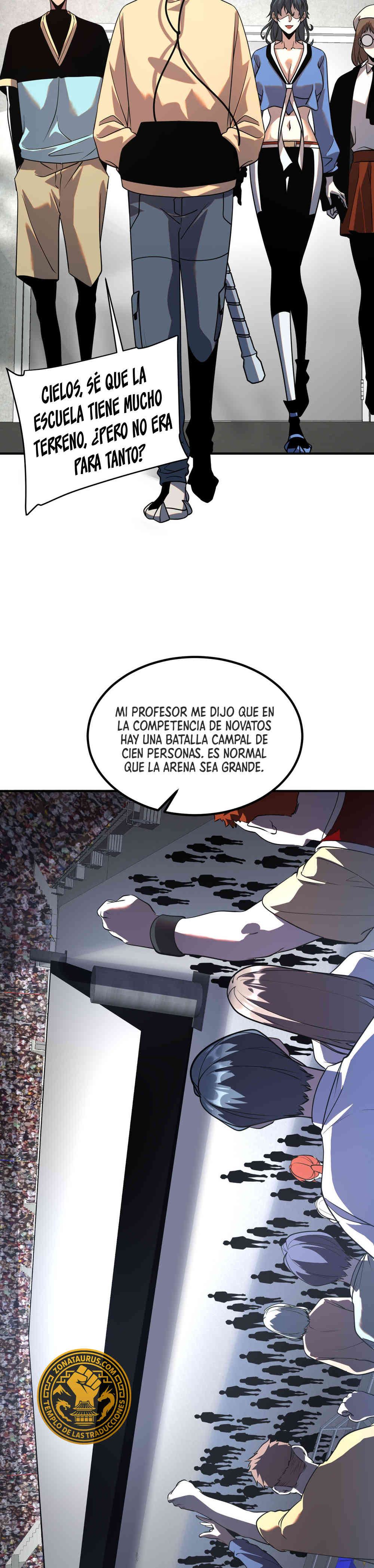 Despertar del guerrero del Rayo Clase SSS capítulo 26 página 34