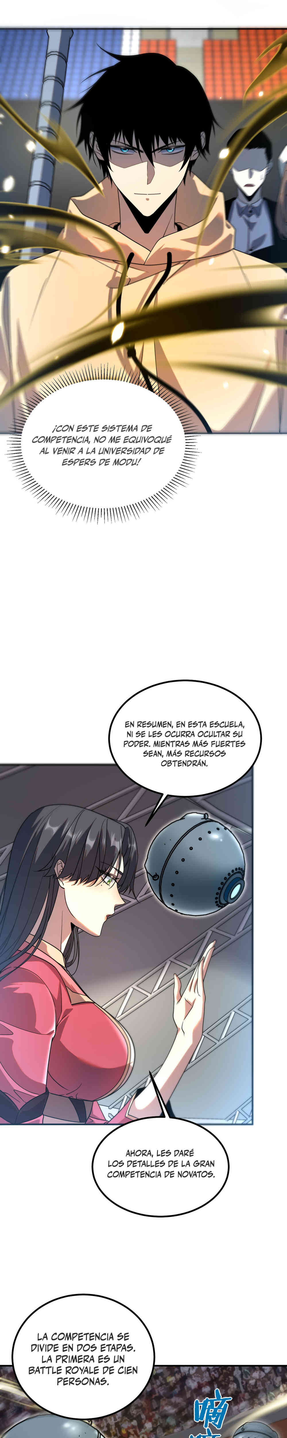 Despertar del guerrero del Rayo Clase SSS capítulo 27 página 14