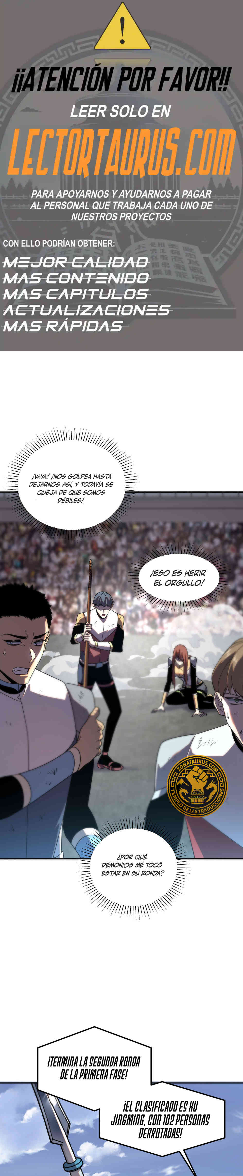 Despertar del guerrero del Rayo Clase SSS capítulo 29 página 1