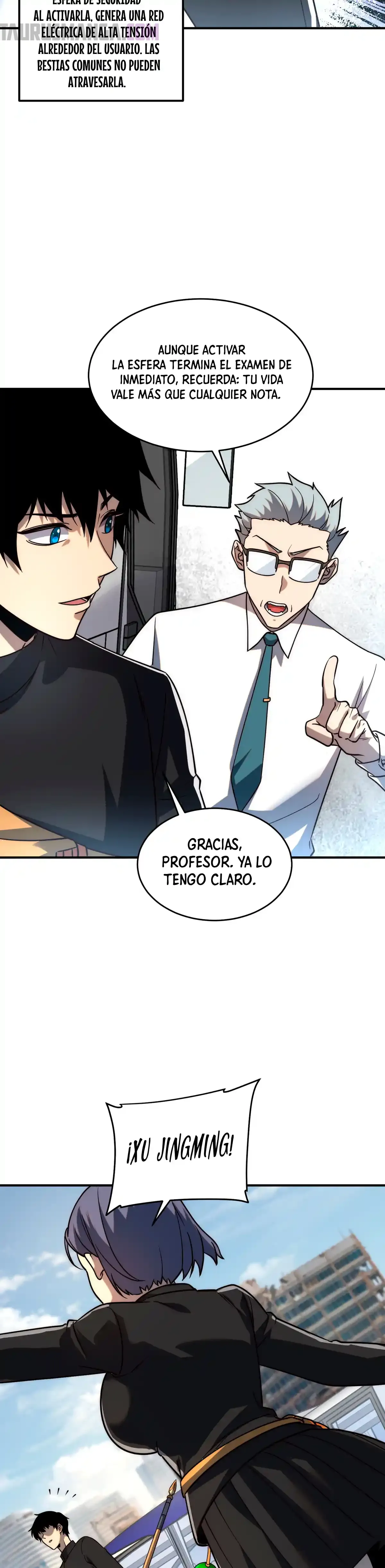 Despertar del guerrero del Rayo Clase SSS capítulo 3 página 17