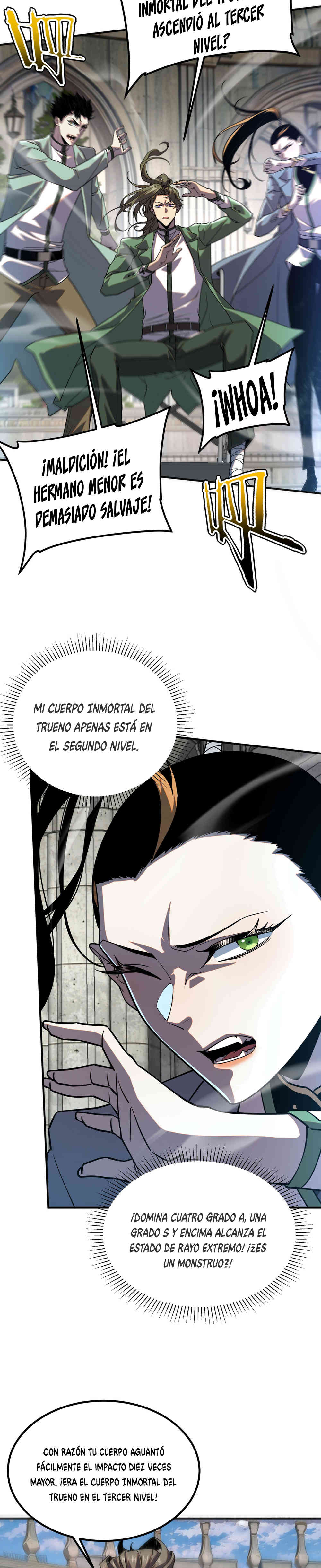 Despertar del guerrero del Rayo Clase SSS capítulo 32 página 8