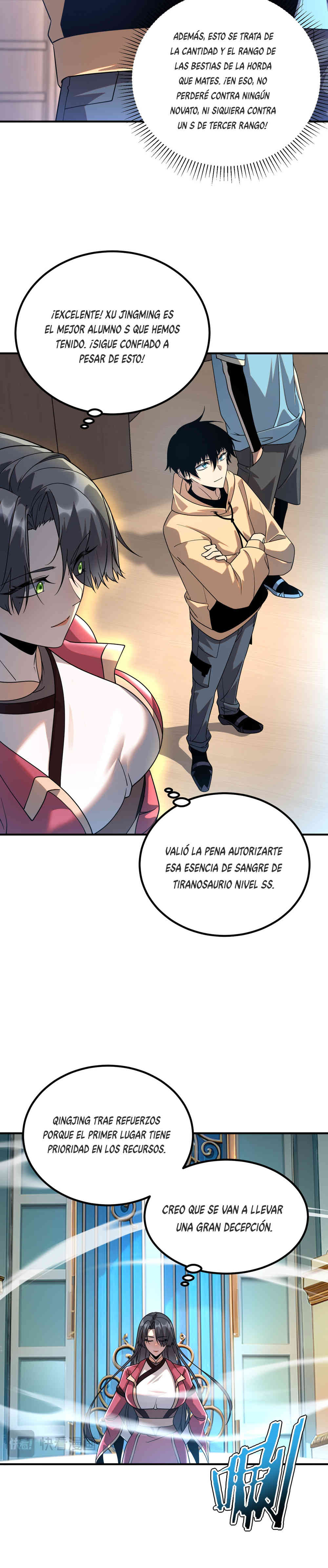 Despertar del guerrero del Rayo Clase SSS capítulo 33 página 4