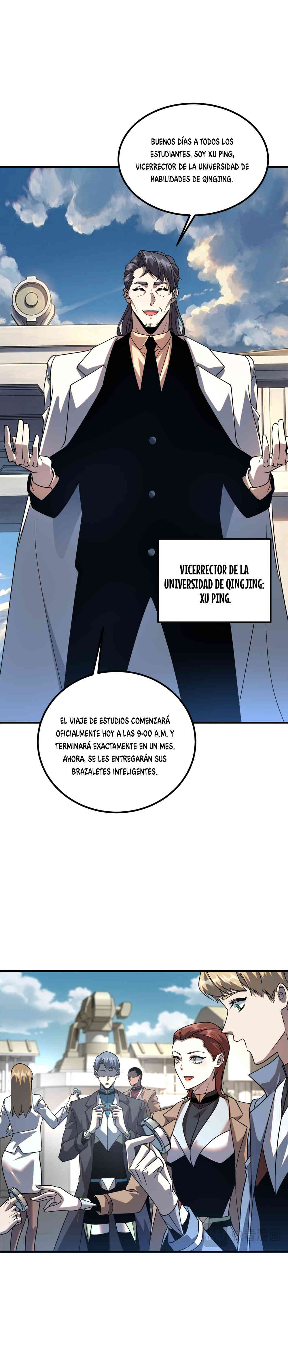 Despertar del guerrero del Rayo Clase SSS capítulo 34 página 9
