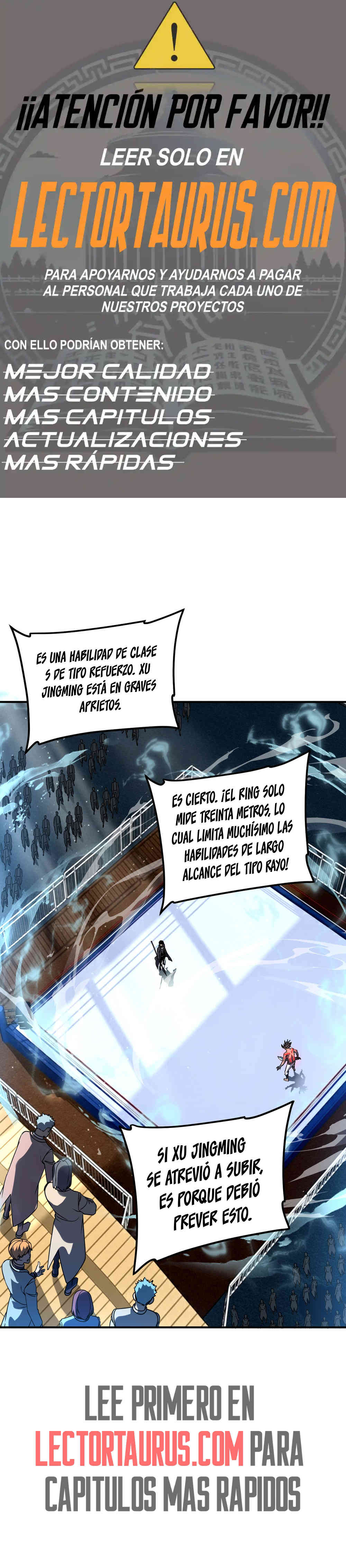 Despertar del guerrero del Rayo Clase SSS capítulo 39 página 1