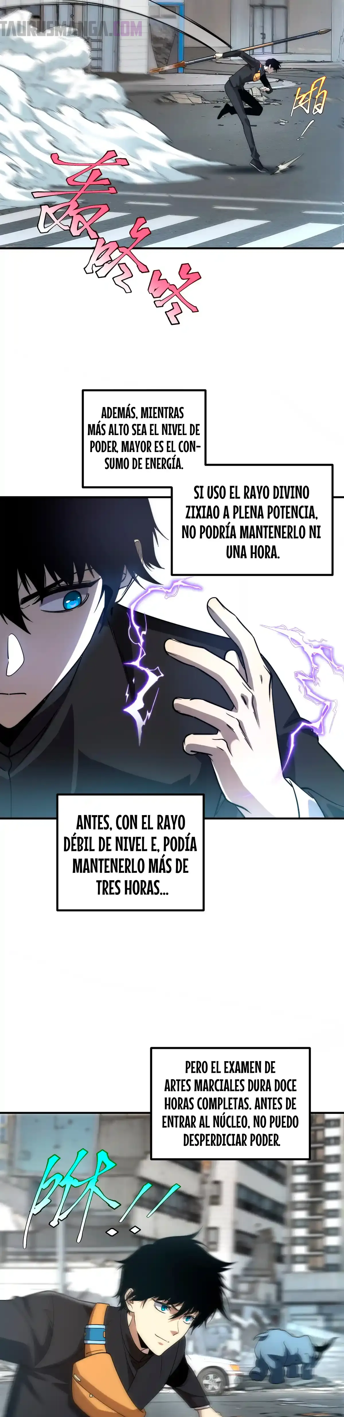 Despertar del guerrero del Rayo Clase SSS capítulo 4 página 13