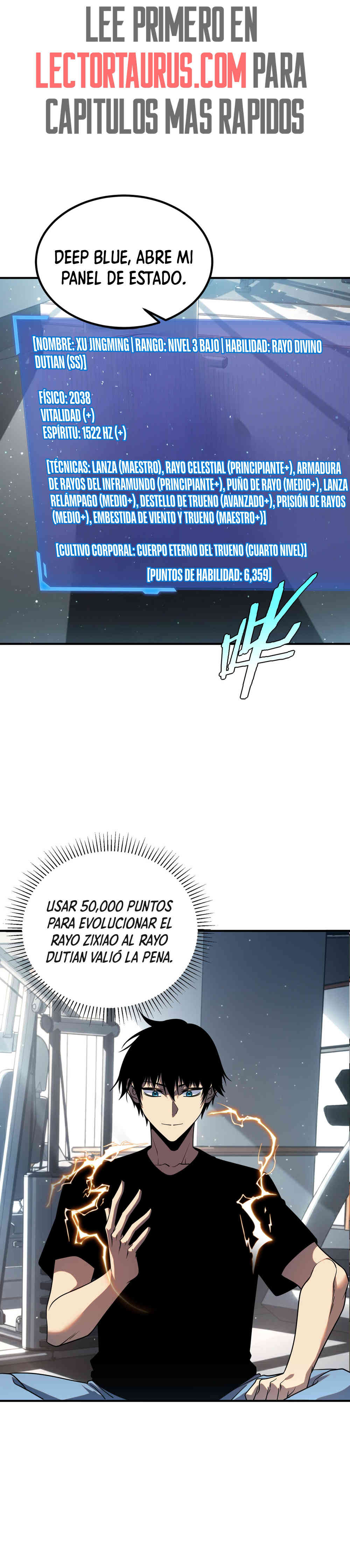 Despertar del guerrero del Rayo Clase SSS capítulo 42 página 26