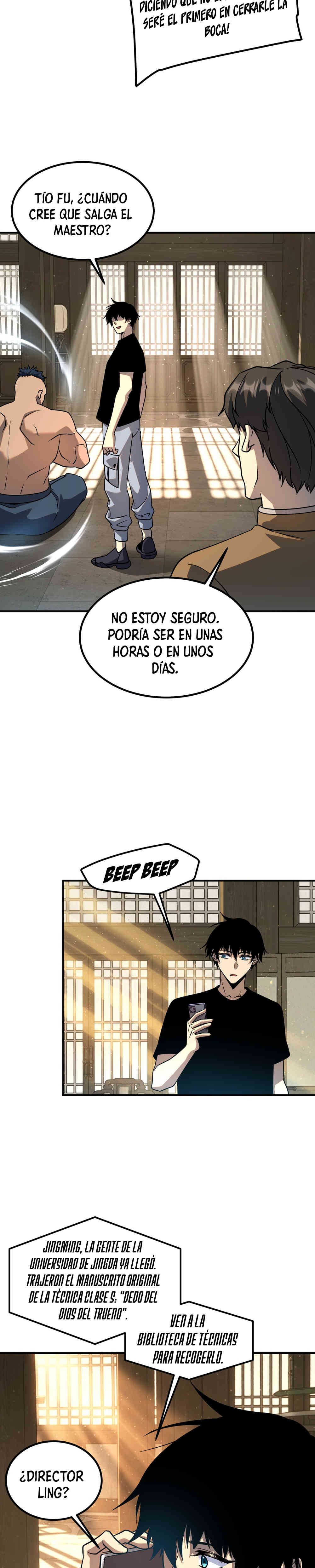 Despertar del guerrero del Rayo Clase SSS capítulo 44 página 23