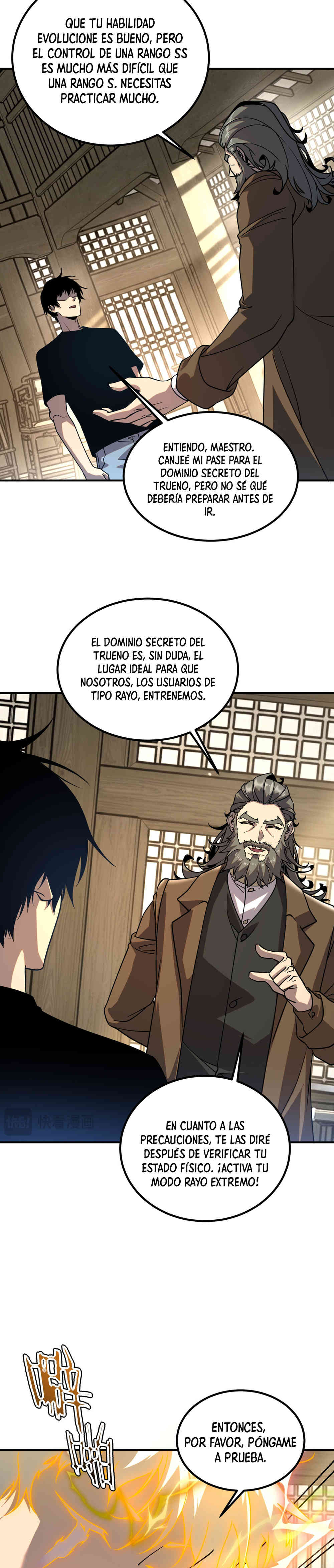 Despertar del guerrero del Rayo Clase SSS capítulo 44 página 7