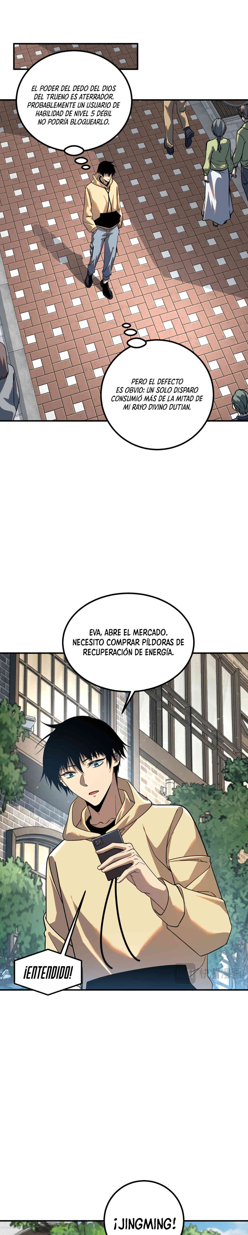 Despertar del guerrero del Rayo Clase SSS capítulo 45 página 16