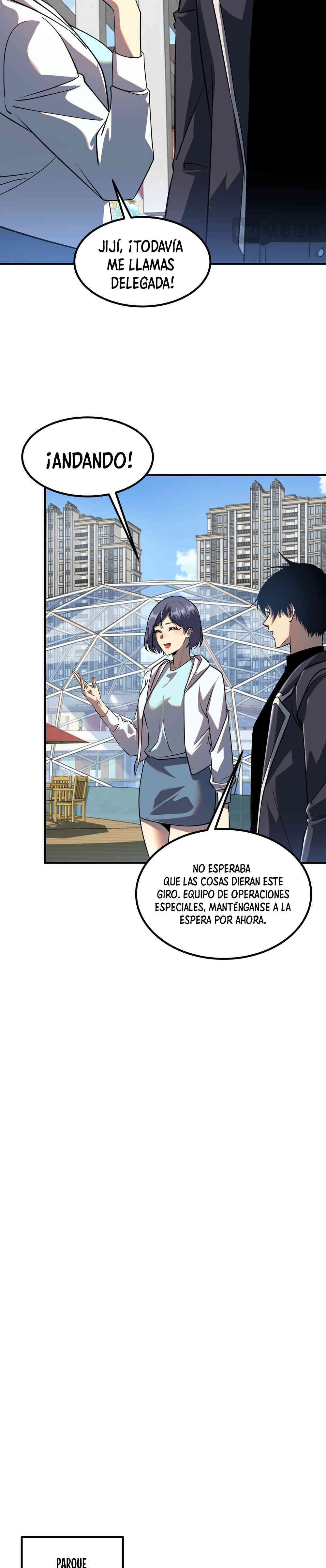 Despertar del guerrero del Rayo Clase SSS capítulo 46 página 8