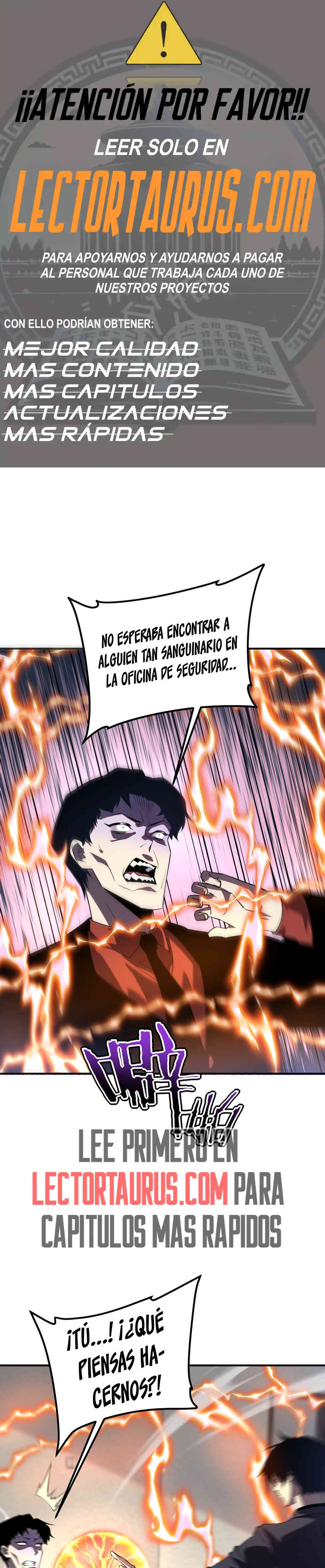 Despertar del guerrero del Rayo Clase SSS capítulo 47 página 1