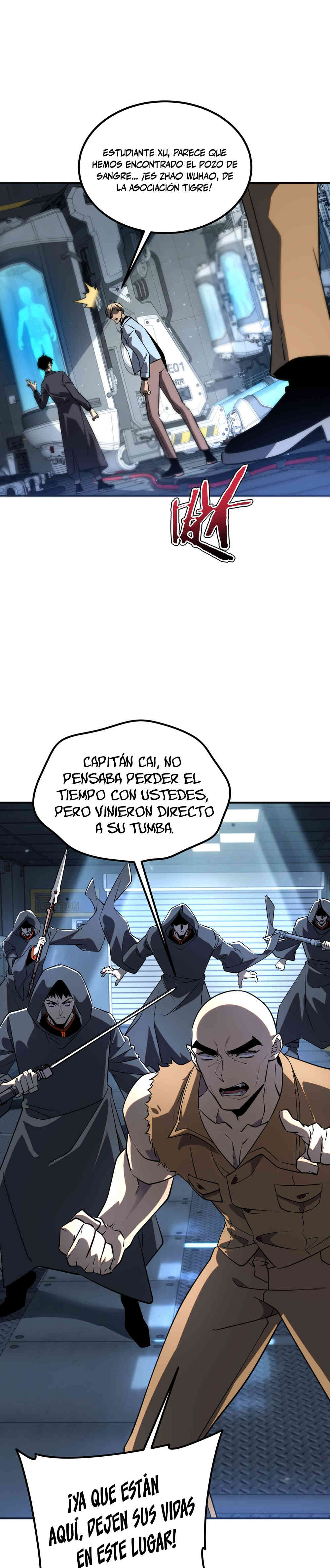 Despertar del guerrero del Rayo Clase SSS capítulo 48 página 7
