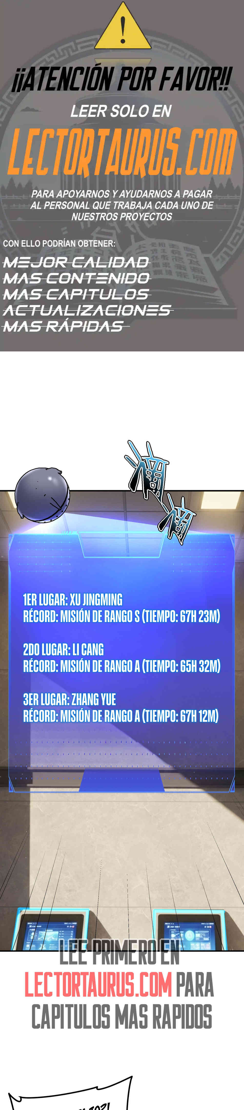 Despertar del guerrero del Rayo Clase SSS capítulo 49 página 1