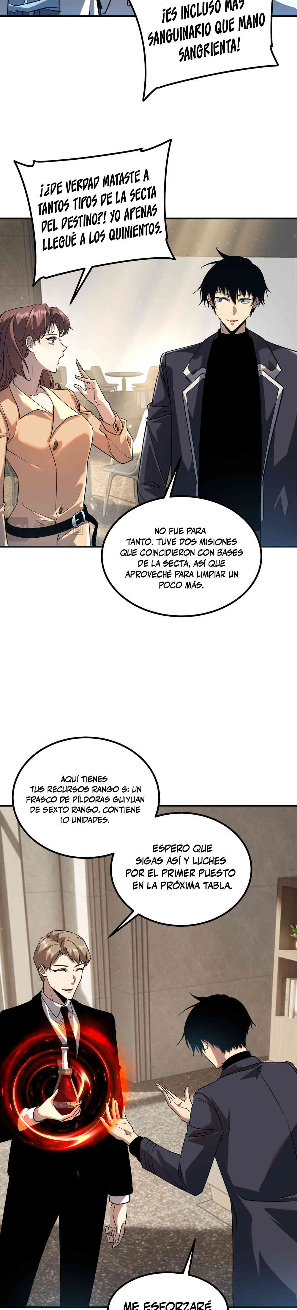 Despertar del guerrero del Rayo Clase SSS capítulo 49 página 22