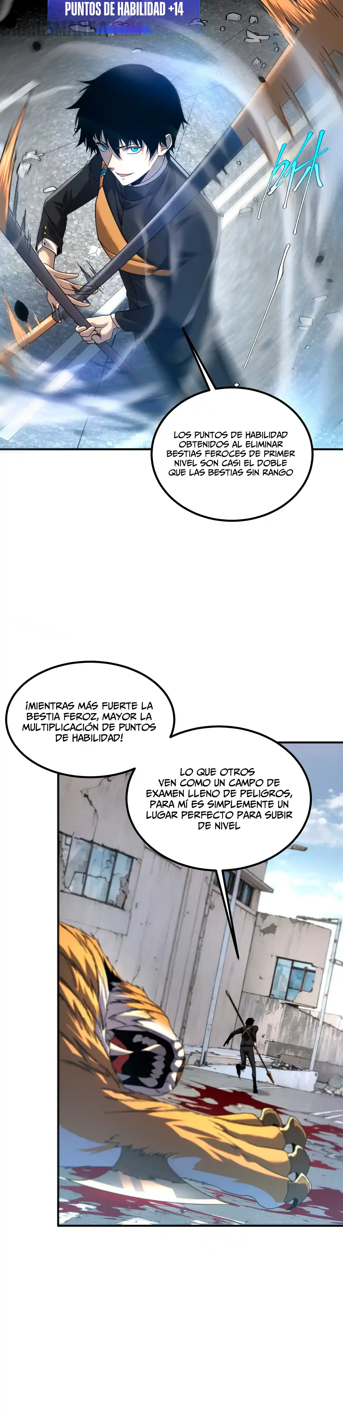 Despertar del guerrero del Rayo Clase SSS capítulo 5 página 15