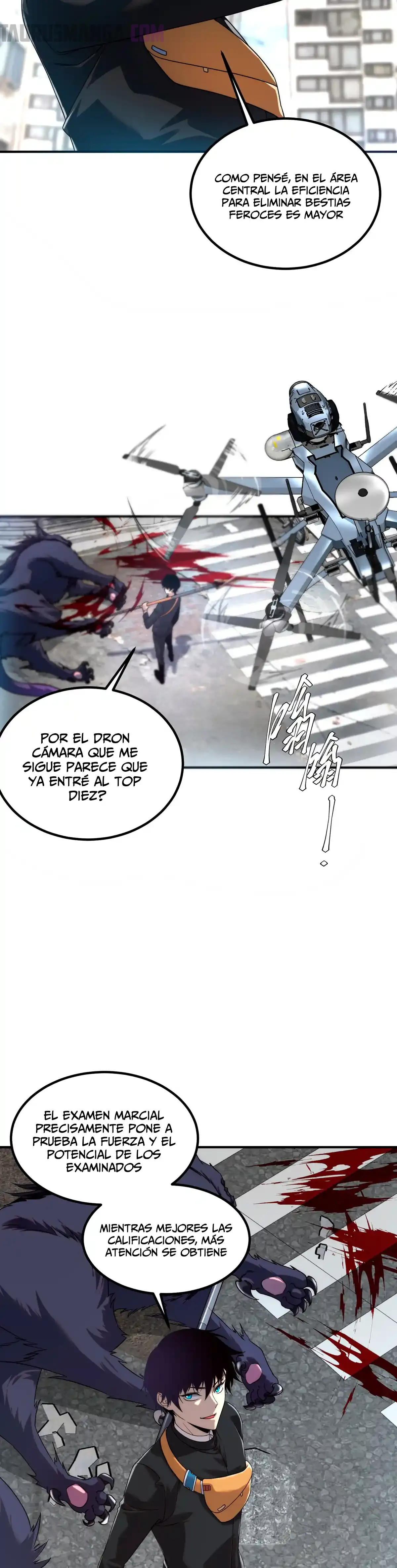Despertar del guerrero del Rayo Clase SSS capítulo 5 página 28