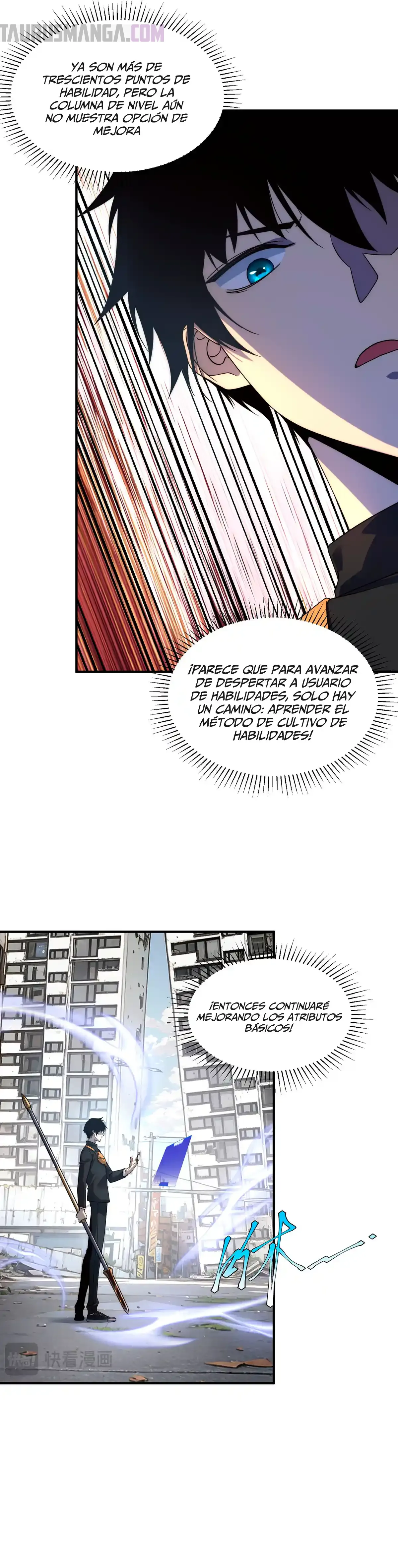 Despertar del guerrero del Rayo Clase SSS capítulo 5 página 30