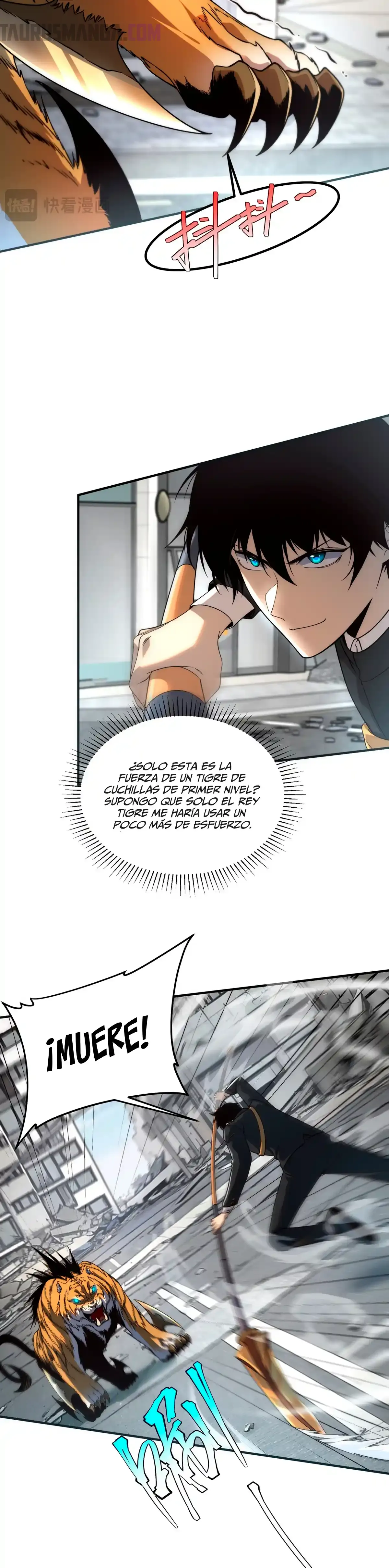 Despertar del guerrero del Rayo Clase SSS capítulo 5 página 5