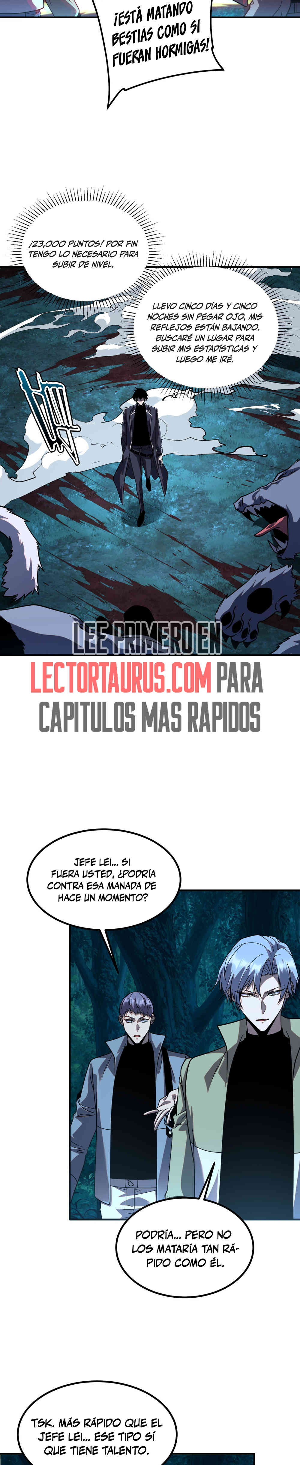Despertar del guerrero del Rayo Clase SSS capítulo 52 página 13