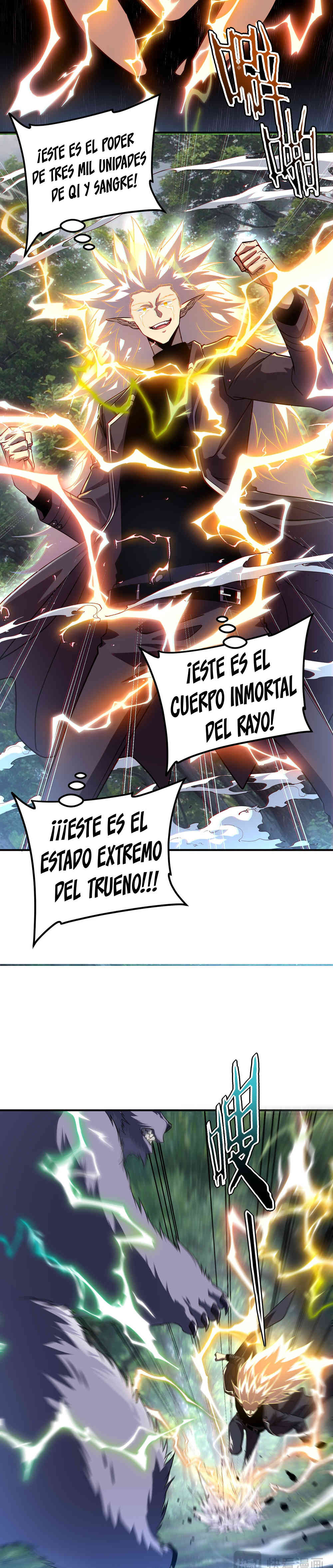 Despertar del guerrero del Rayo Clase SSS capítulo 53 página 4