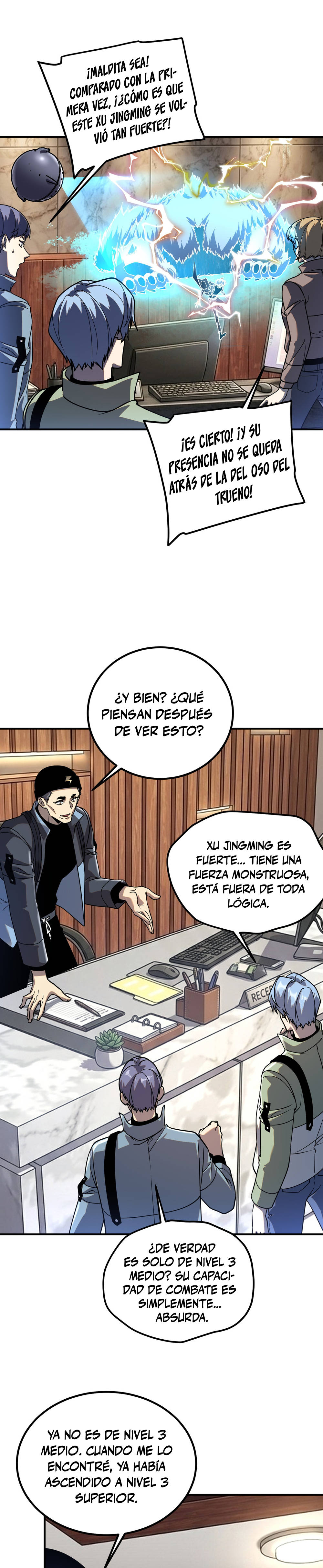 Despertar del guerrero del Rayo Clase SSS capítulo 54 página 2