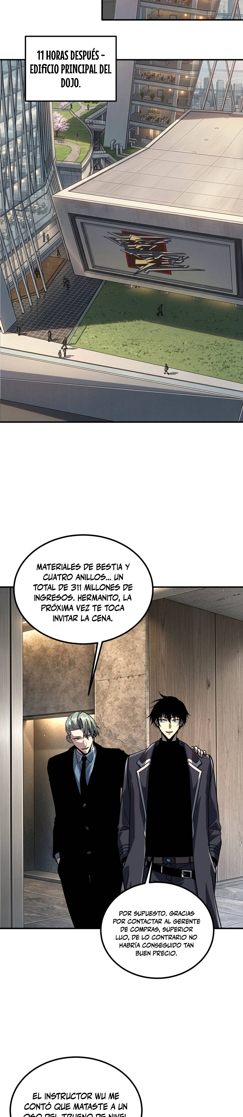 Despertar del guerrero del Rayo Clase SSS capítulo 54 página 23
