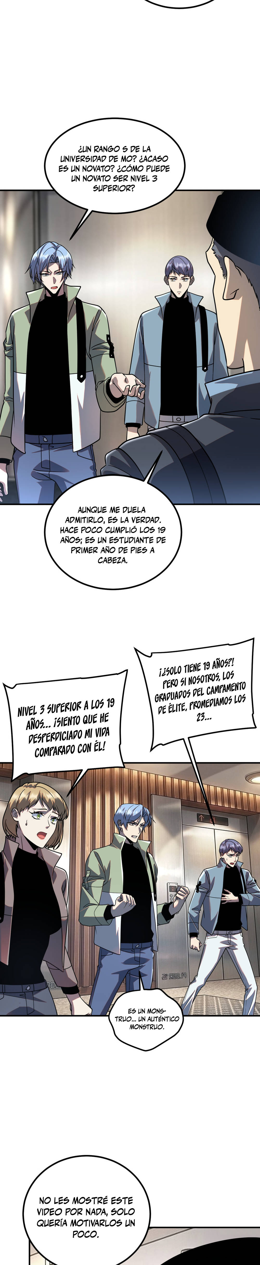 Despertar del guerrero del Rayo Clase SSS capítulo 54 página 5