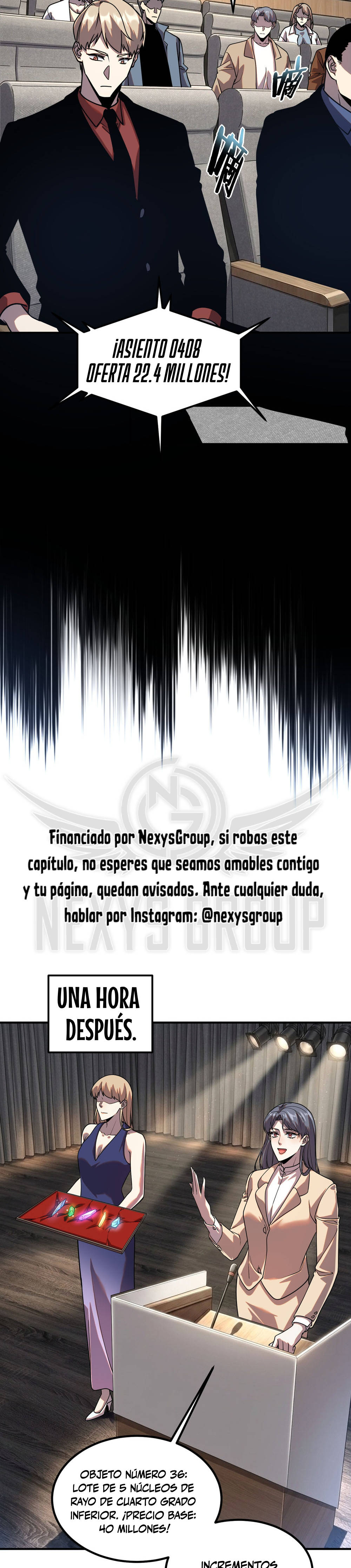 Despertar del guerrero del Rayo Clase SSS capítulo 55 página 24
