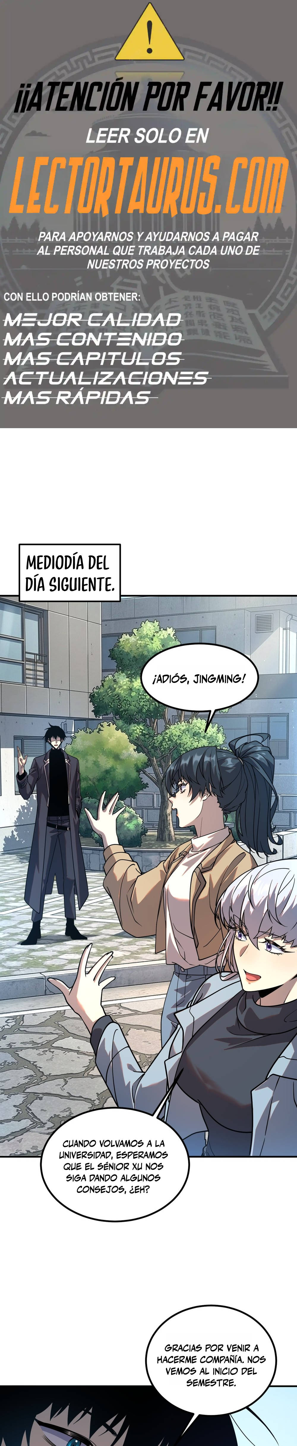 Despertar del guerrero del Rayo Clase SSS capítulo 57 página 1