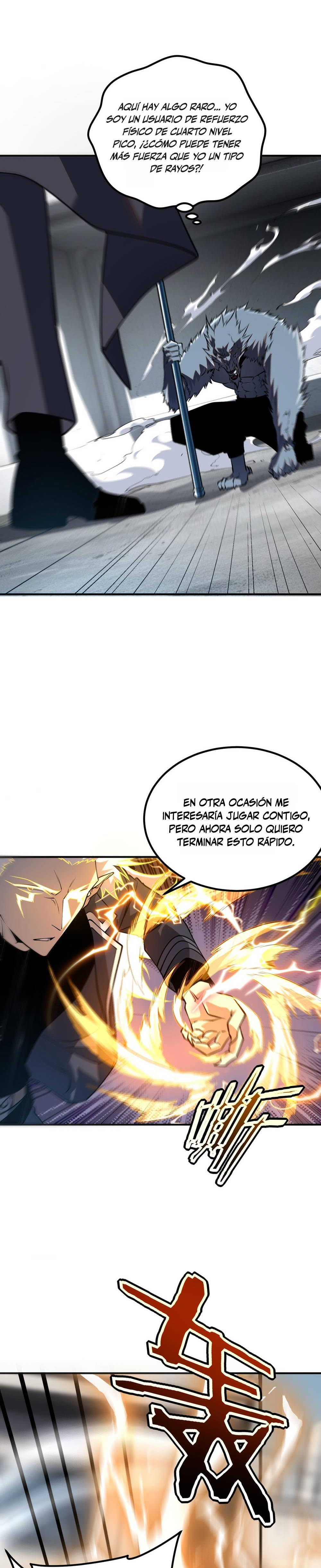 Despertar del guerrero del Rayo Clase SSS capítulo 58 página 13