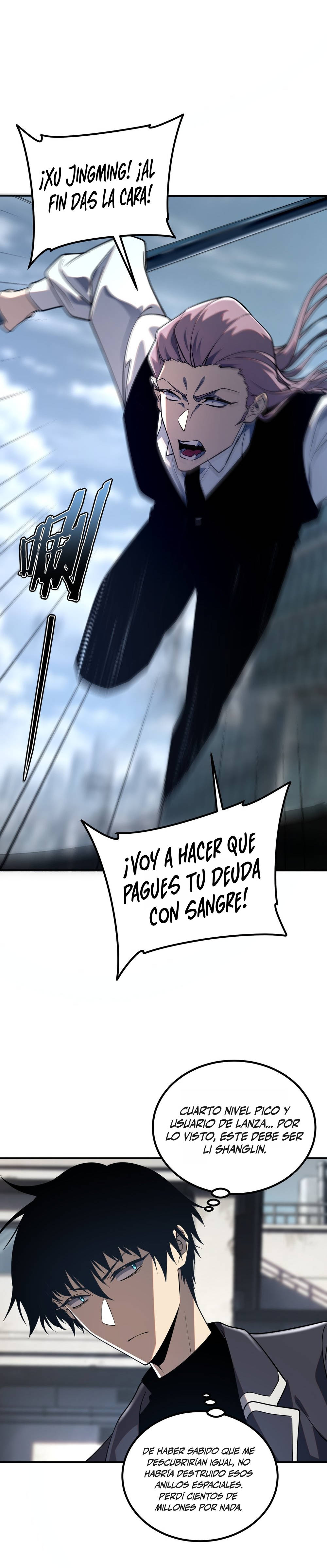 Despertar del guerrero del Rayo Clase SSS capítulo 58 página 5