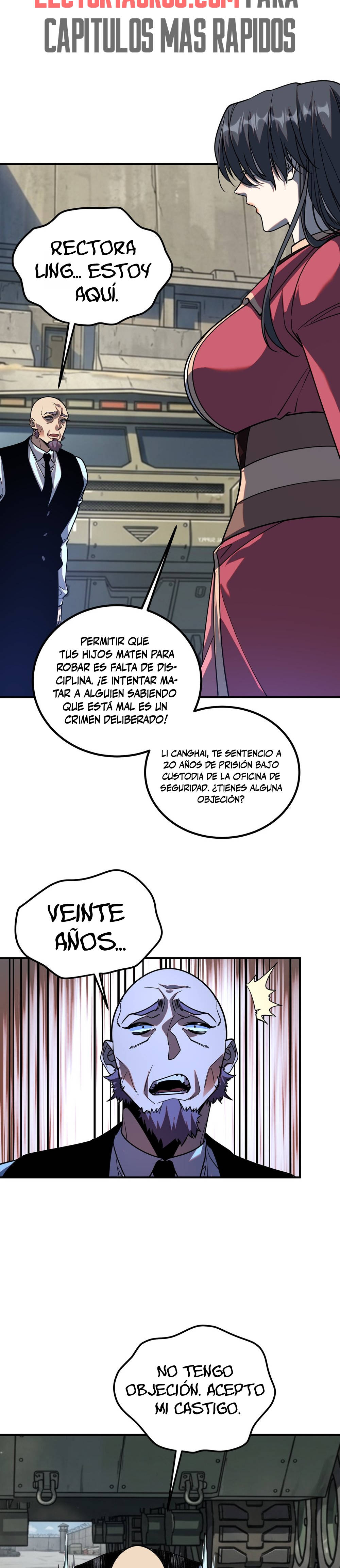 Despertar del guerrero del Rayo Clase SSS capítulo 59 página 23