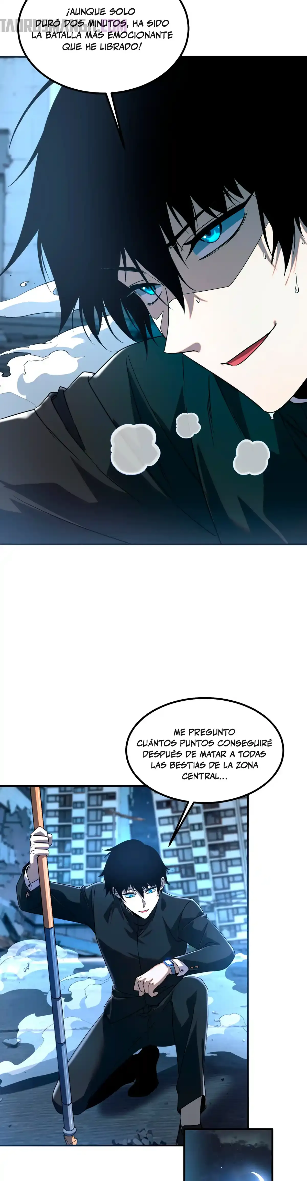 Despertar del guerrero del Rayo Clase SSS capítulo 8 página 34