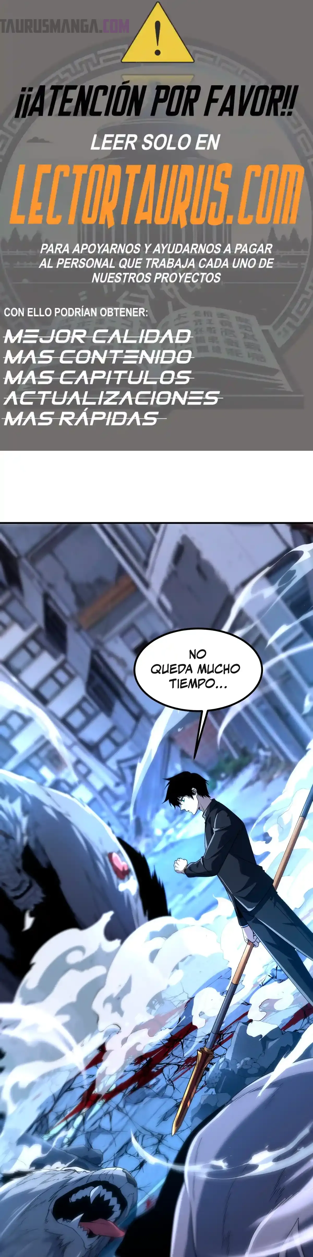 Despertar del guerrero del Rayo Clase SSS capítulo 9 página 1