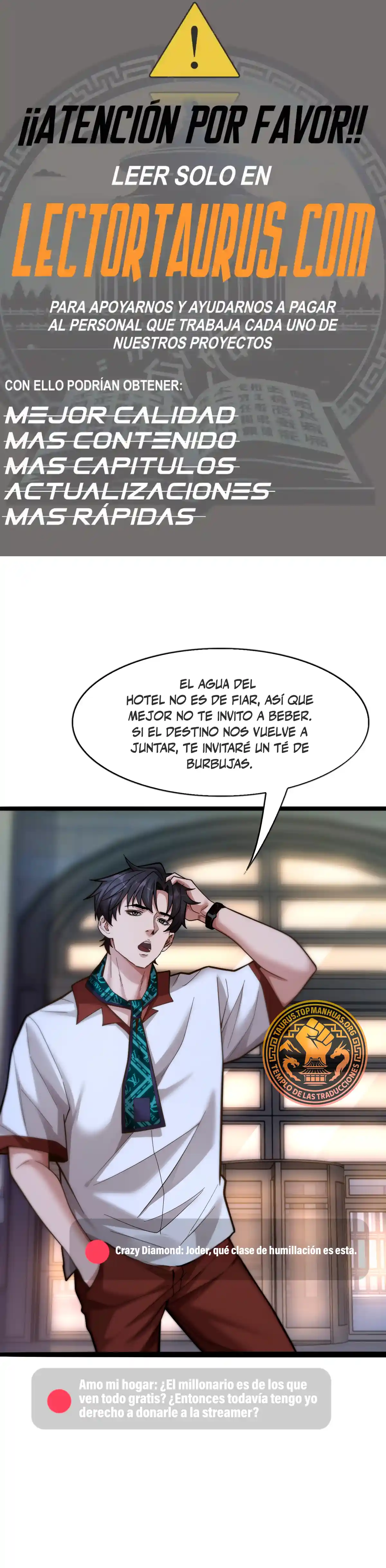 Soy un Magnate Divino, Es Lógico que Sea un Canalla, ¿No? capítulo 12 página 1