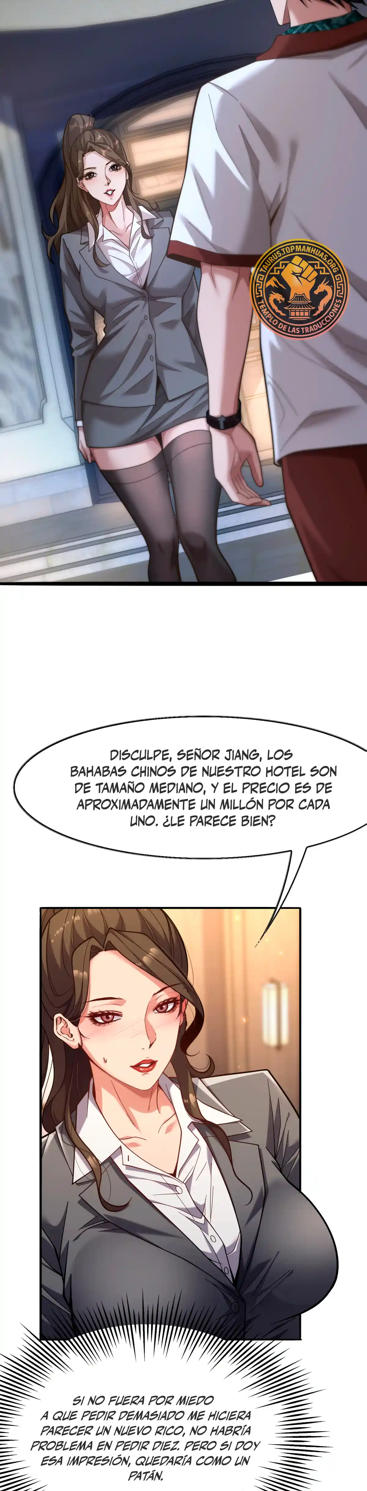 Soy un Magnate Divino, Es Lógico que Sea un Canalla, ¿No? capítulo 12 página 4