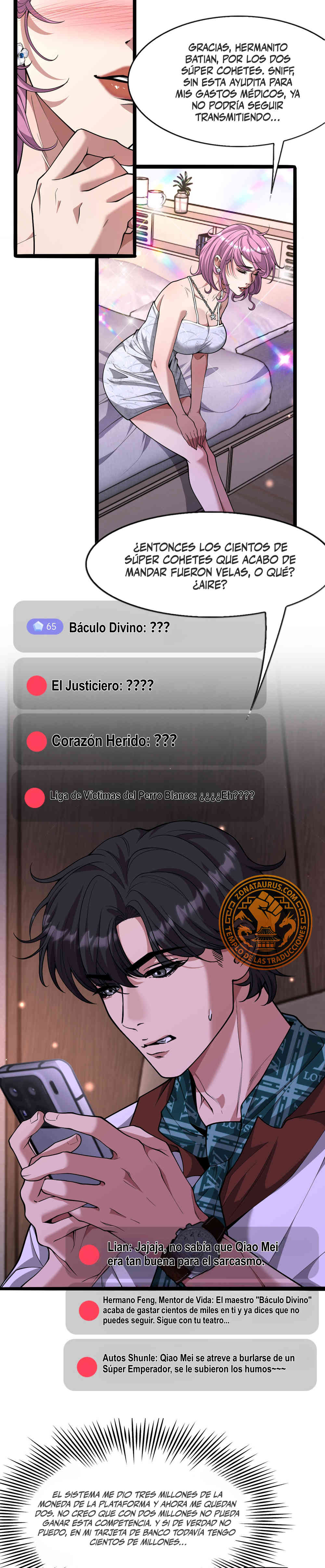 Soy un Magnate Divino, Es Lógico que Sea un Canalla, ¿No? capítulo 14 página 3