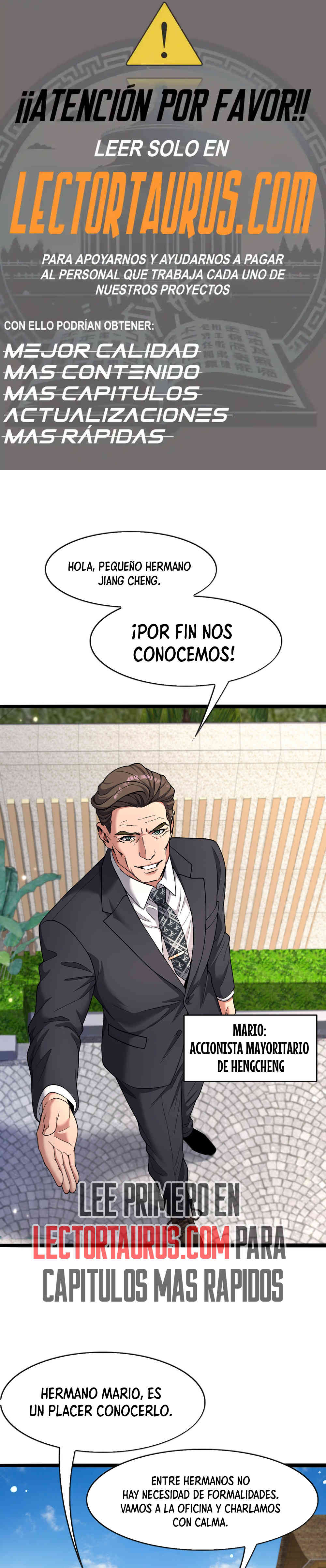 Soy un Magnate Divino, Es Lógico que Sea un Canalla, ¿No? capítulo 25 página 1